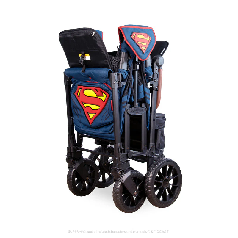 WonderFold Superman Stroller Wagon - Double (2 Seater) - Image 13