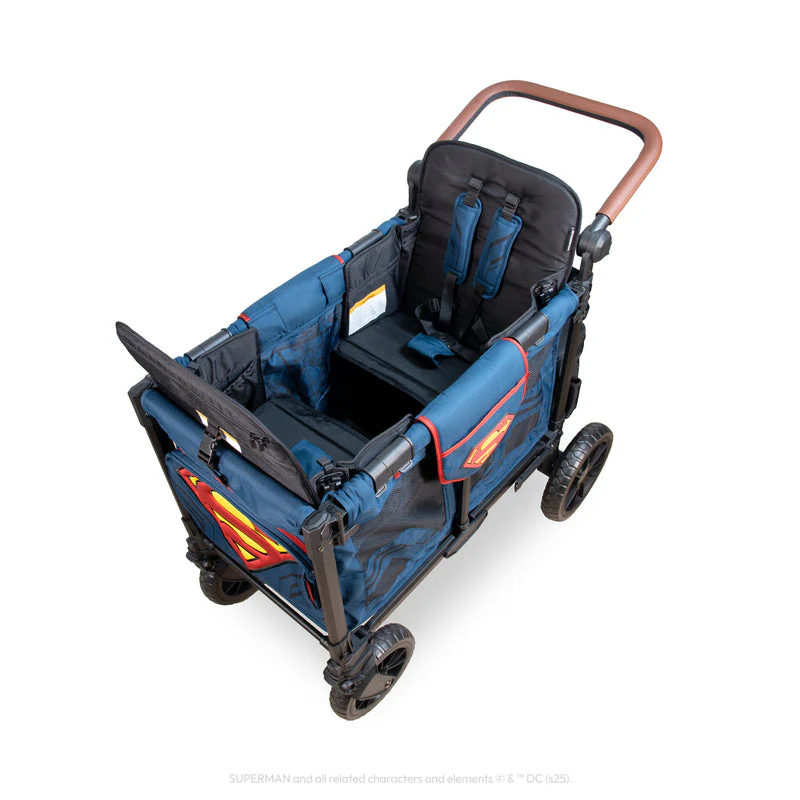 WonderFold Superman Stroller Wagon - Double (2 Seater) - Image 14