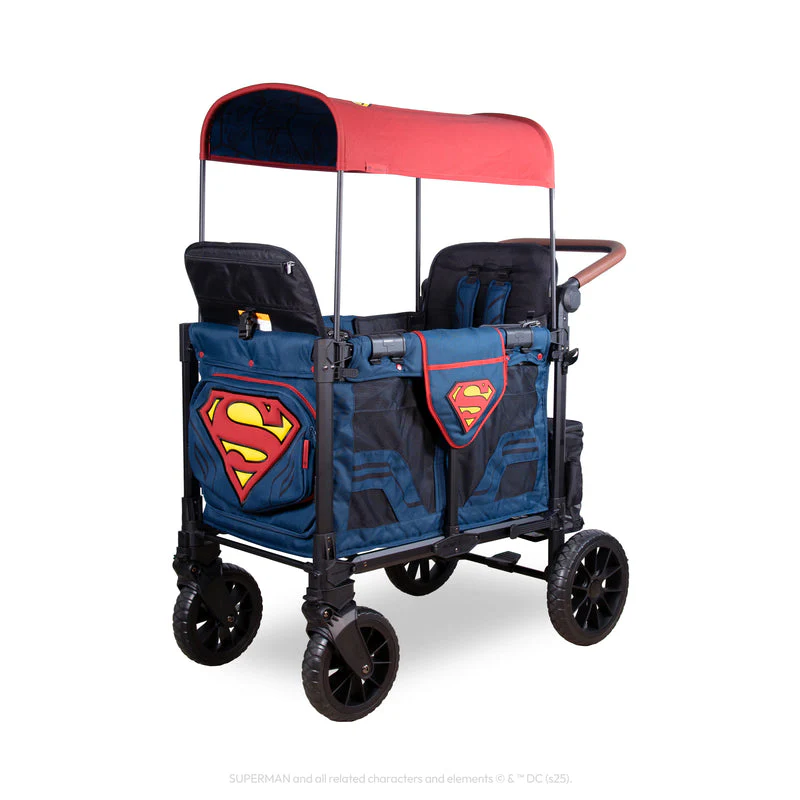 WonderFold Superman Stroller Wagon - Double (2 Seater) - Image 3
