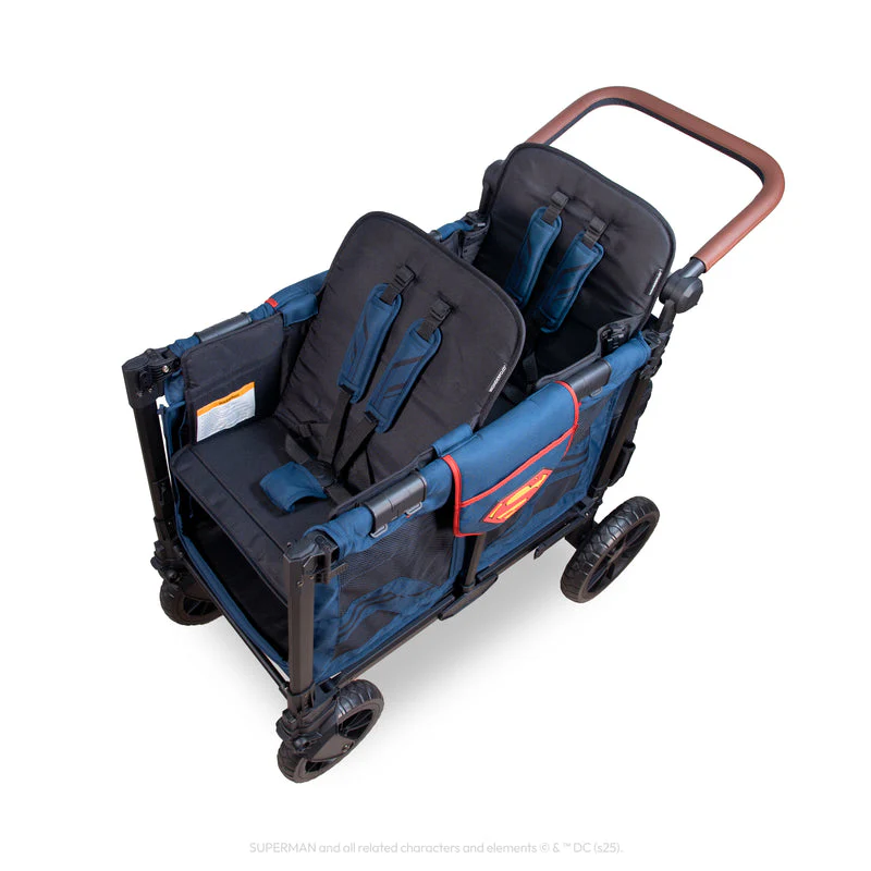 WonderFold Superman Stroller Wagon - Double (2 Seater) - Image 6