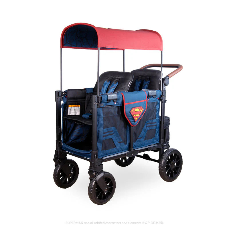 WonderFold Superman Stroller Wagon - Double (2 Seater) - Image 8