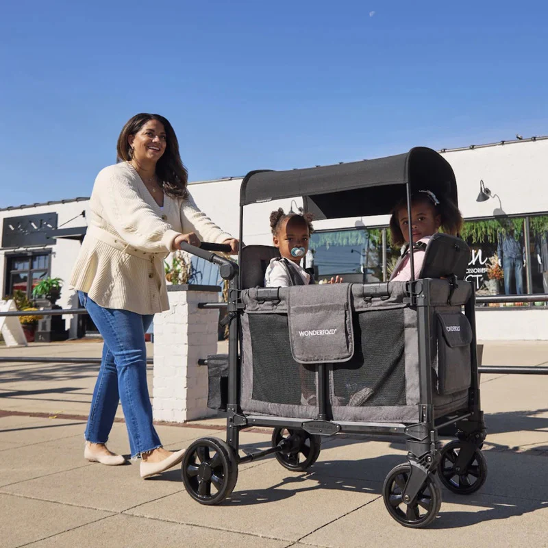 WonderFold W2 Elite Pro Stroller Wagon - Image 8